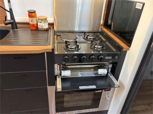 2025 On The Move Caravans Adventure 6.3F Black Edition Caravan image