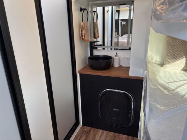 2025 On The Move Caravans Adventure 6.3F Black Edition Caravan image