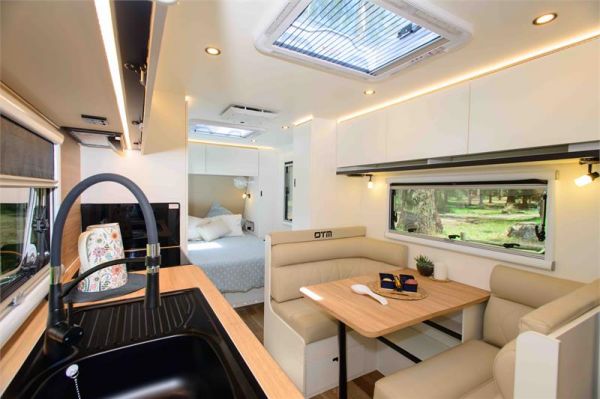 2025 On The Move Caravans Adventure 6.3 Black Edition Caravan image