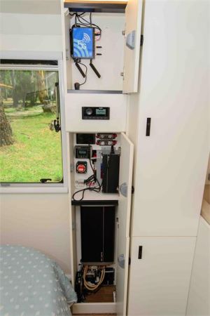 2025 On The Move Caravans Adventure 6.3 Black Edition Caravan image