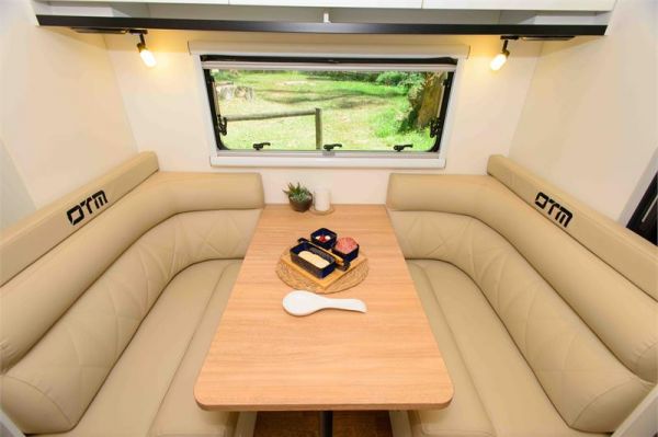 2025 On The Move Caravans Adventure 6.3 Black Edition Caravan image