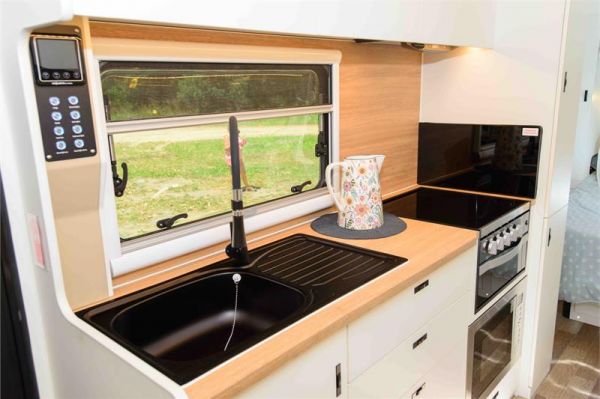 2025 On The Move Caravans Adventure 6.3 Black Edition Caravan image