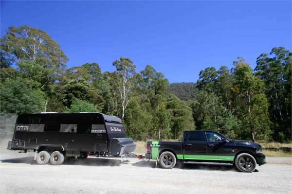 2025 On The Move Caravans Adventure 6.3 Black Edition Caravan image