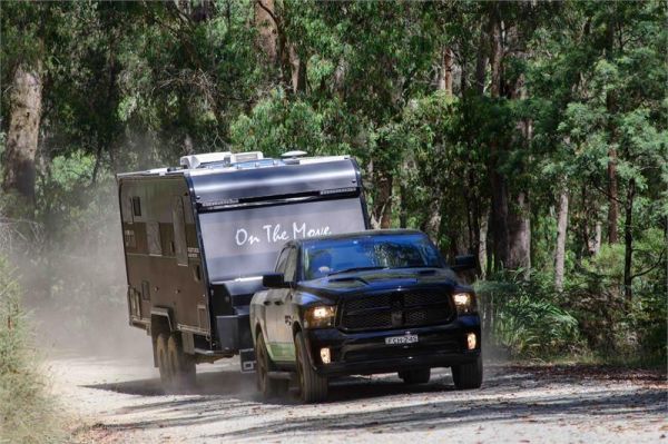 2025 On The Move Caravans Adventure 6.3 Black Edition Caravan image