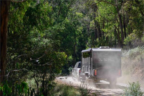 2025 On The Move Caravans Adventure 6.3 Black Edition Caravan image