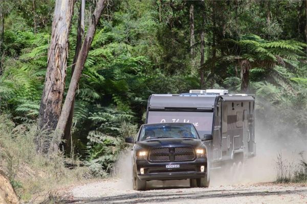 2025 On The Move Caravans Adventure 6.3 Black Edition Caravan image