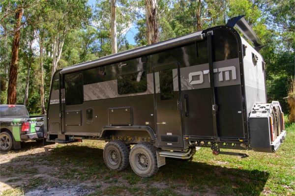 2025 On The Move Caravans Adventure 6.3 Black Edition Caravan image