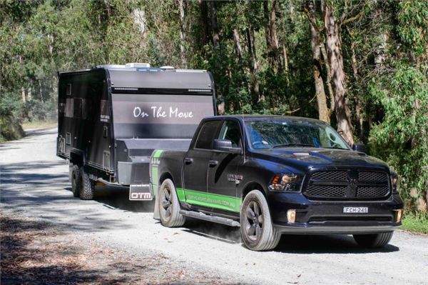 2025 On The Move Caravans Adventure 6.3 Black Edition Caravan image