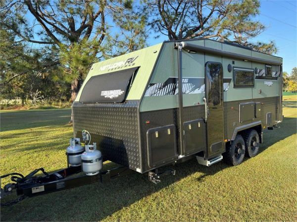 2025 Network RV Caravans Terrain Tuff 19'6 Family Caravan image