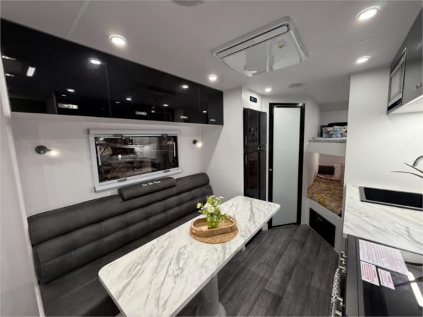 2025 On The Move Caravans Traxx Tourer 20'6 Wide Bunks Caravan image