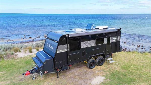 2025 On The Move Caravans Adventure 6.3 Black Edition Caravan image