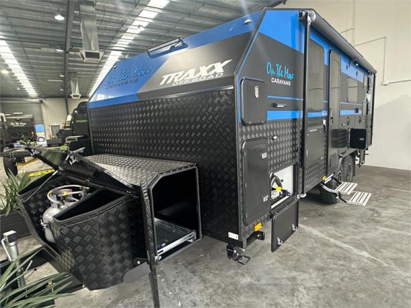 2025 On The Move Caravans Traxx Off-Road 20'6 Wide Bunks Caravan image