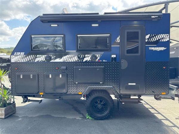 2025 Network RV Caravans Terrain Tuff 13'6 Rear Door Caravan image