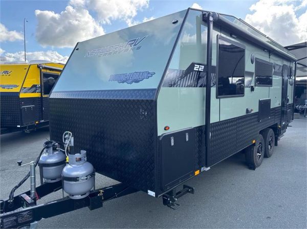 2025 Network RV Caravans Terrain Touring 22' Rear Door Caravan image