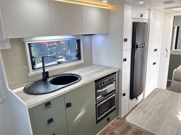 2025 Network RV Caravans Terrain Touring 22' Rear Door Caravan image