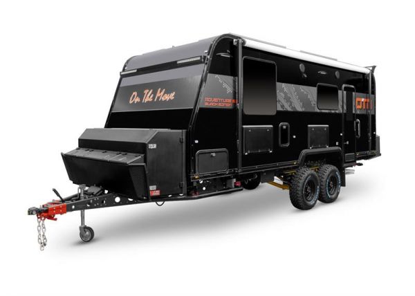 2025 On The Move Caravans Adventure 6.3 Black Edition Caravan image