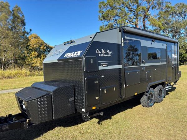 2025 On The Move Caravans Traxx Off-Road 19' Rear Door Caravan image
