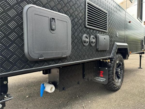 2025 Network RV Caravans Terrain Tuff 17'6 Rear Door Caravan image