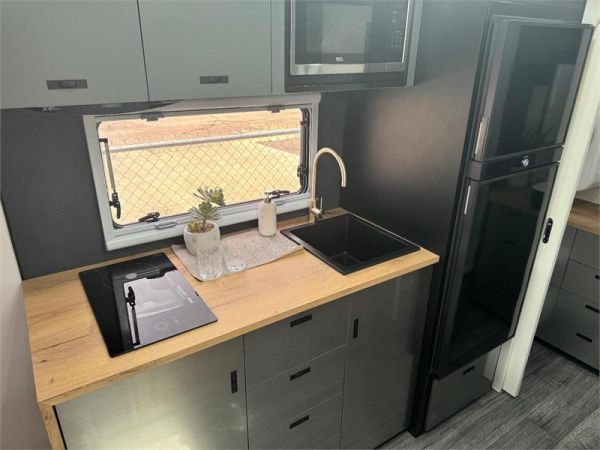 2025 On The Move Caravans Traxx Off-Road 17' Centre Door Caravan image