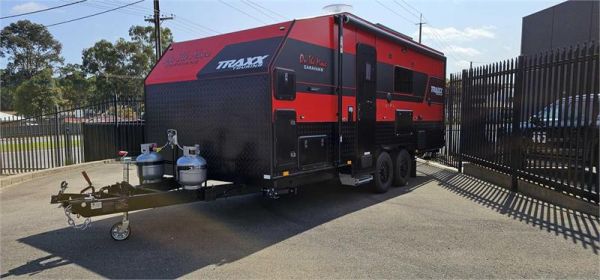 2025 On The Move Caravans Traxx Touring 18'6 Wide Bunks Caravan image