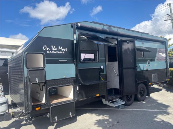 2025 On The Move Caravans Traxx Tourer 20'6 Wide Bunks Caravan image