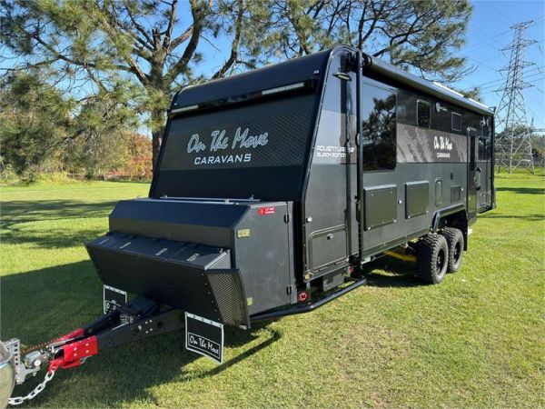 2025 On The Move Caravans Adventure 7.2 Black Edition Caravan image