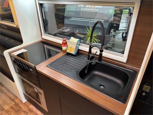 2025 On The Move Caravans Grenade 6.3 Black Edition Caravan image