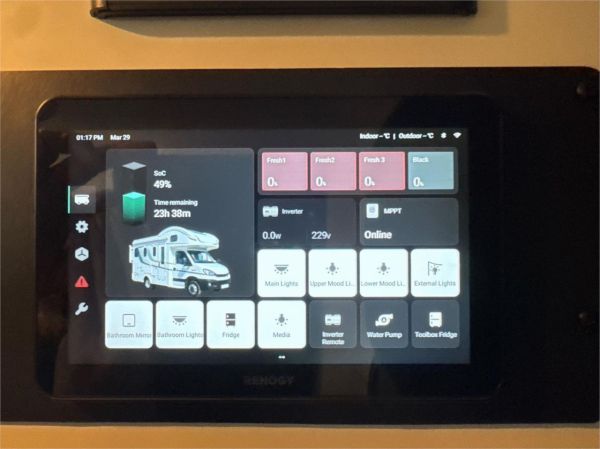 2025 On The Move Caravans Grenade 6.3 Black Edition Caravan image