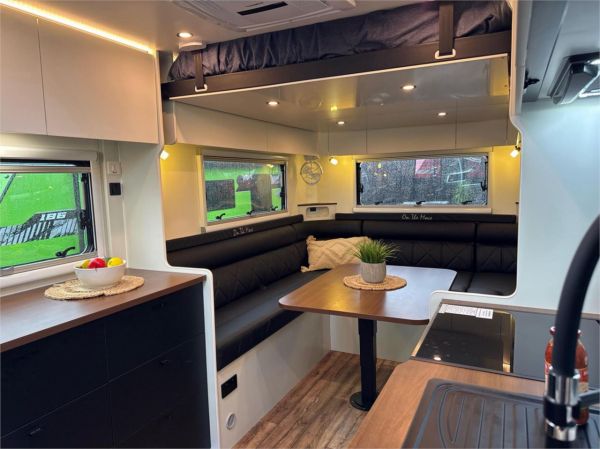 2025 On The Move Caravans Grenade 6.3 Black Edition Caravan image