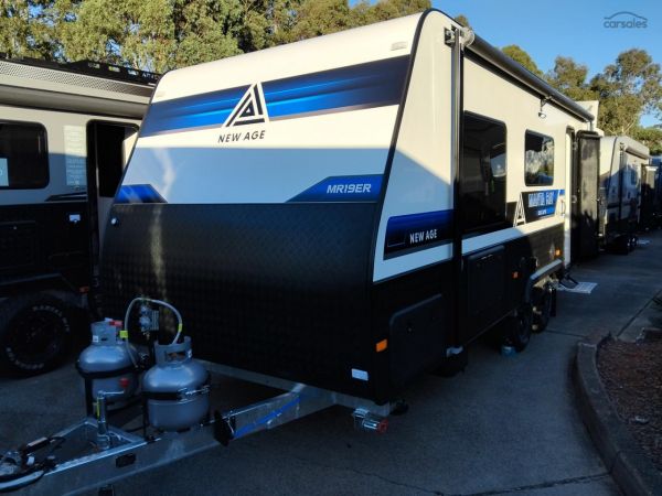 2025 New Age Caravans Manta Ray MR19E Couples Van Full Ensuite PRICE REDUCED! image