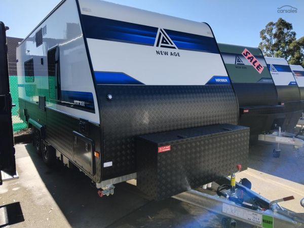 2025 New Age Caravans Manta Ray MR18ER Couples Van MY25 PRICE REDUCED! image