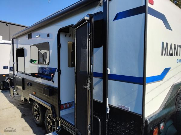 2025 New Age Caravans Manta Ray MR18ER Couples Van MY25 PRICE REDUCED! image