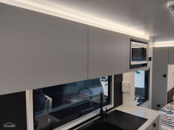 2025 New Age Caravans Manta Ray MR18ER Couples Van MY25 PRICE REDUCED! image