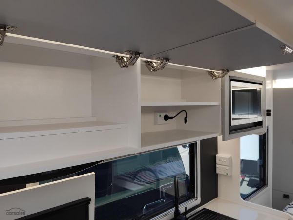 2025 New Age Caravans Manta Ray MR18ER Couples Van MY25 PRICE REDUCED! image