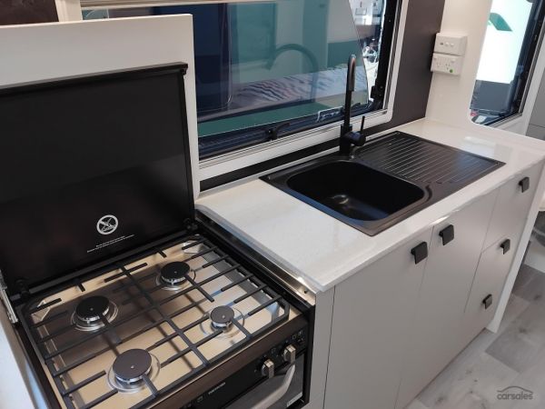 2025 New Age Caravans Manta Ray MR18ER Couples Van MY25 PRICE REDUCED! image