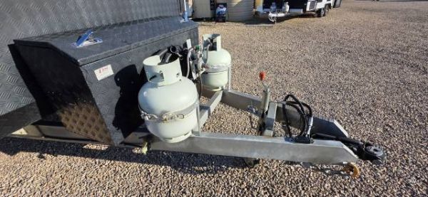 2017 Highline The Beast Green Off Road Caravan REAR CLUB image