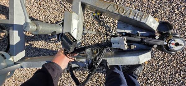 2017 Highline The Beast Green Off Road Caravan REAR CLUB image