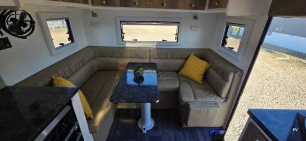 2017 Highline The Beast Green Off Road Caravan REAR CLUB image