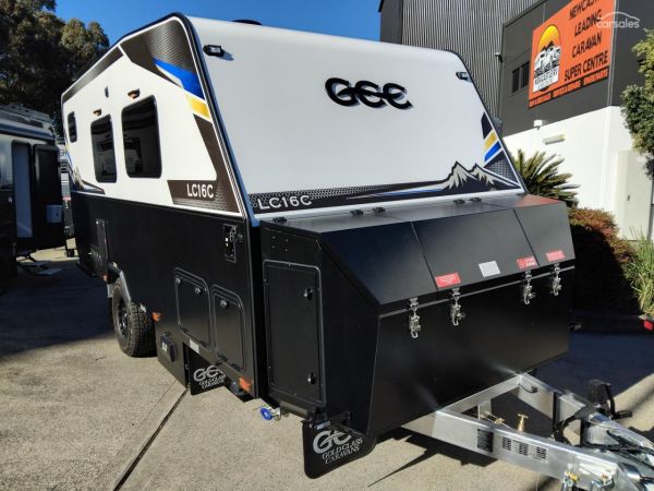 2025 Gold Class Caravans LC16C Couple semi off road Full Ensuite image