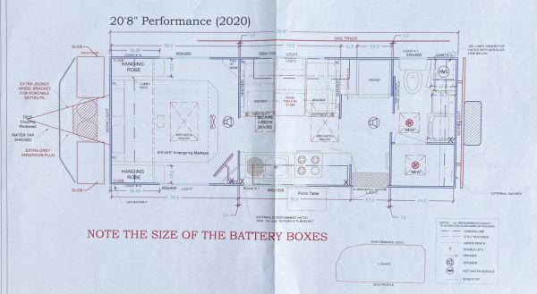 2020 Masterpiece Performance 20'8 Off Road Caravan image