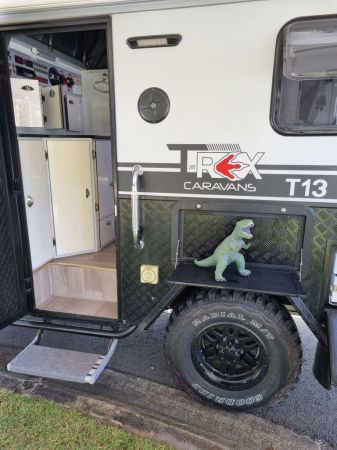 2021 Long Haul Campers T-Rex T13 Off Road Caravan image