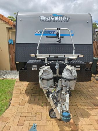 2016 Traveller Prodigy 23' Club Lounge Off Road Caravan image