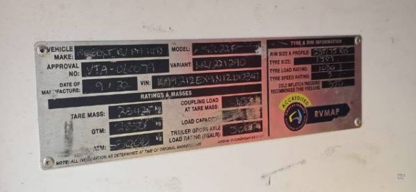 2022 Snowy River Src-22F Family Caravan DOUBLE BUNK image