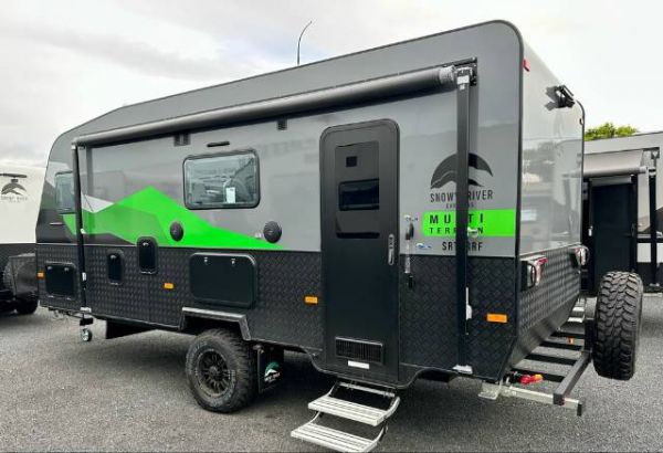 2024 Snowy River Srt18F Family Off Road Caravan DOUBLE BUNK image