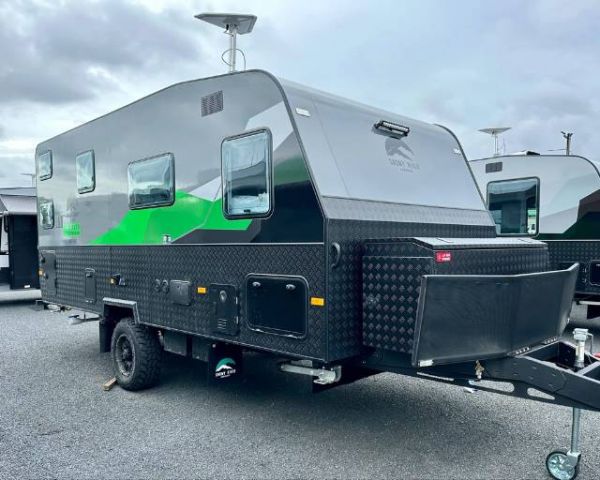 2024 Snowy River Srt18F Family Off Road Caravan DOUBLE BUNK image