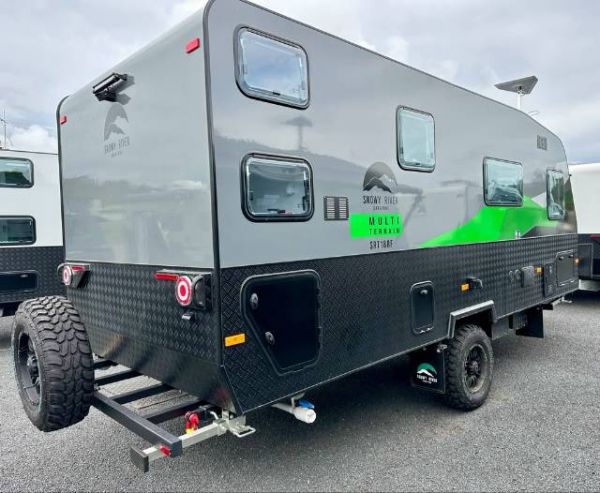 2024 Snowy River Srt18F Family Off Road Caravan DOUBLE BUNK image