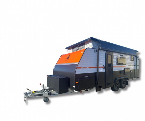 2024 New Age Caravans Road Owl 18Be Adv - Semi Off Road Pop Top Bunk Van Pop Top image