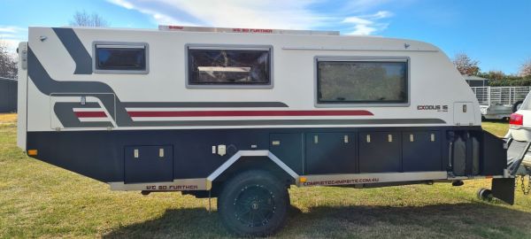 2017 Complete Campsite Exodus 16 Hybrid Caravan image