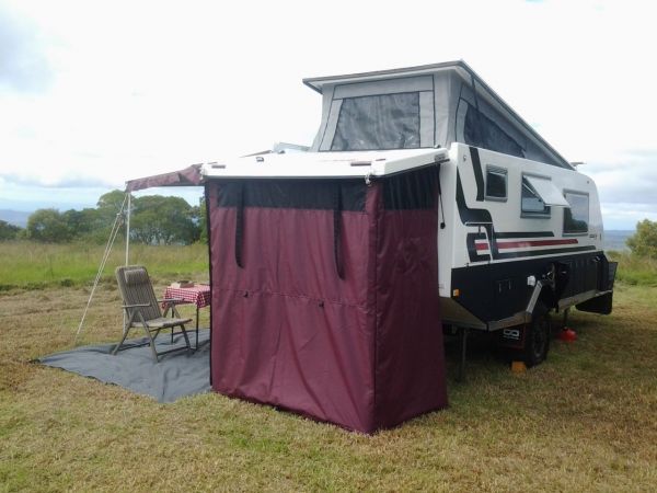 2017 Complete Campsite Exodus 16 Hybrid Caravan image