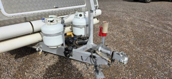 2007 Olympic Champion Caravan single beds image